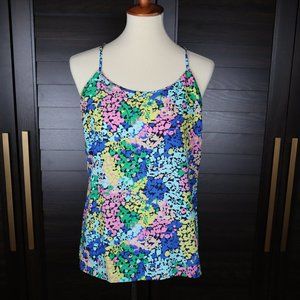 J Crew Floral Flowy Cami Size 10